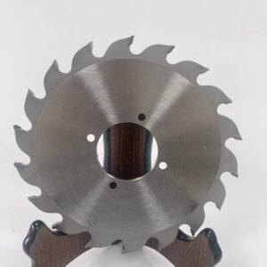 Carbide Alloy Circular Saw Blade 180×5.0-3.2×48mm 18T BA3, Wear Resistant Alloy Tip Saw Blade for Wood & Composite Panel Cutting