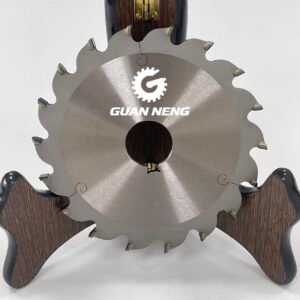 125mm PCD Diamond Circular Saw Blade 125×6.0-4.0×25.4 18T Aluminum Wood Cutting Disc